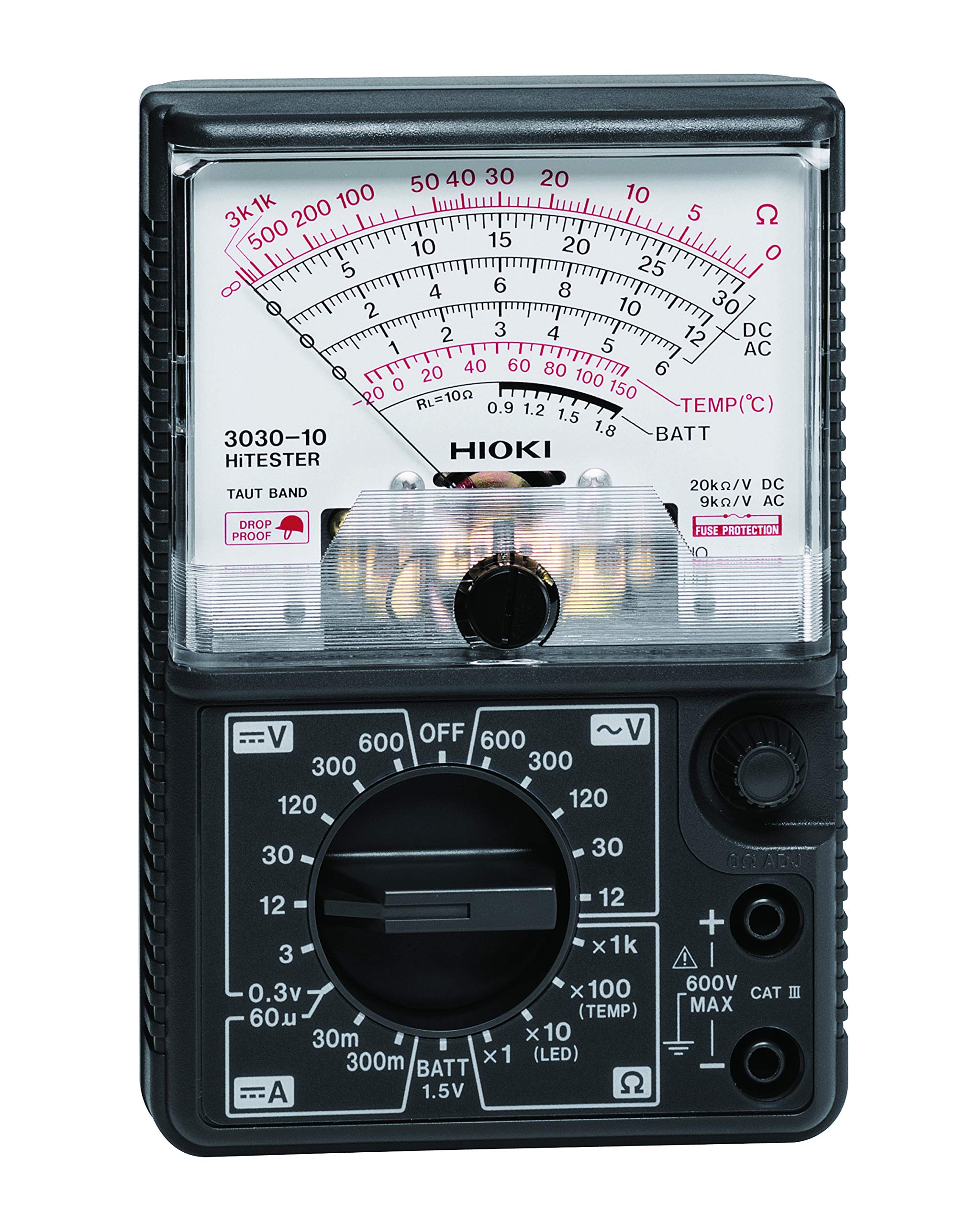 

Аналоговий тестер HIOKI 3030-10 чорний