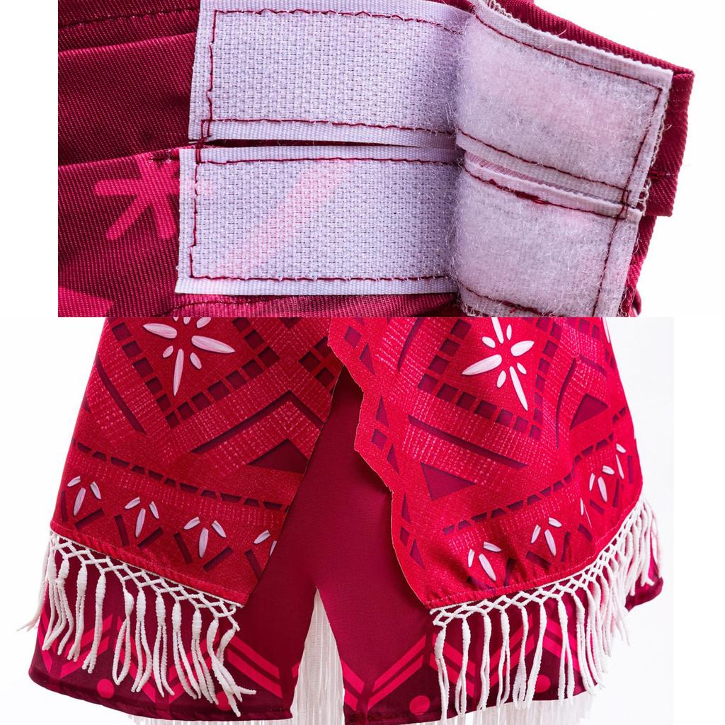 ChicFlow Moana Legend Moana Performance Costume Stage Set Costume, Ocean's Cosplay, Kids' Costume, Costume, Parties, Halloween, Christmas,