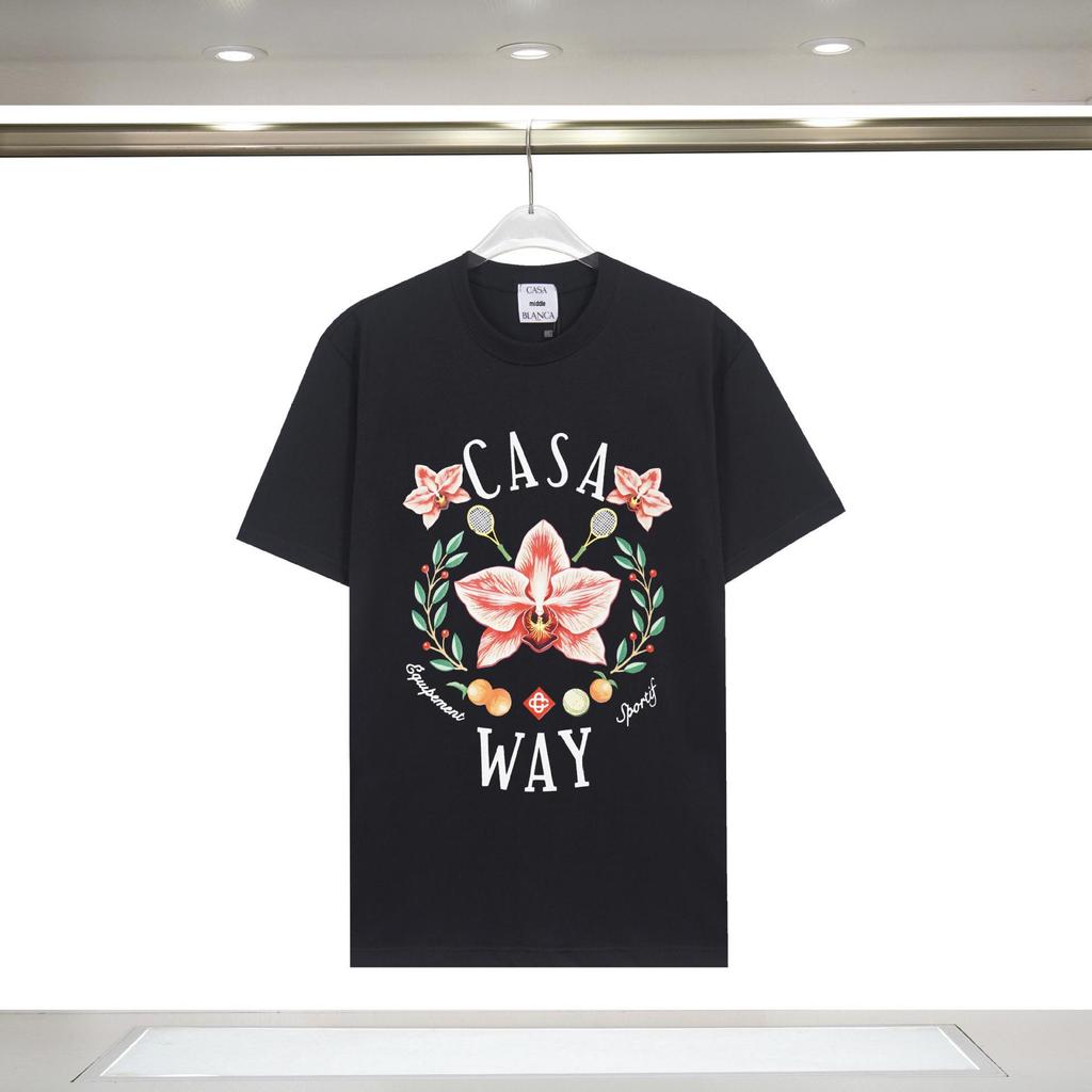 Felpa Unisex Casablanca con Stampa Logo: Maglia base trendy a girocollo per Autunno/Inverno