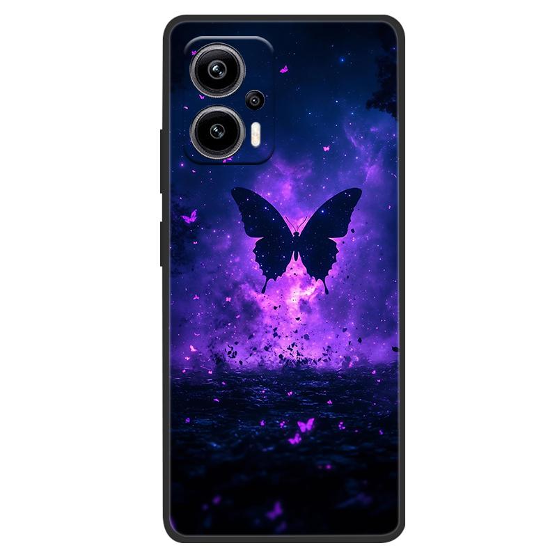 For Xiaomi Redmi Note 12T Pro Cases Soft Silicone Back Case For Redmi Note 12T Pro tpro Phone Cover Black Bumper TPU Funda Coque