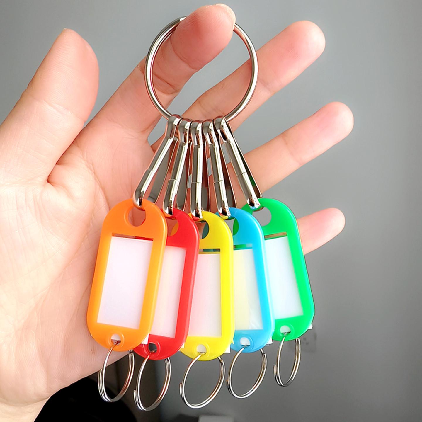 

Stainless Steel Key Holder with Markable Plate for Storage Management
