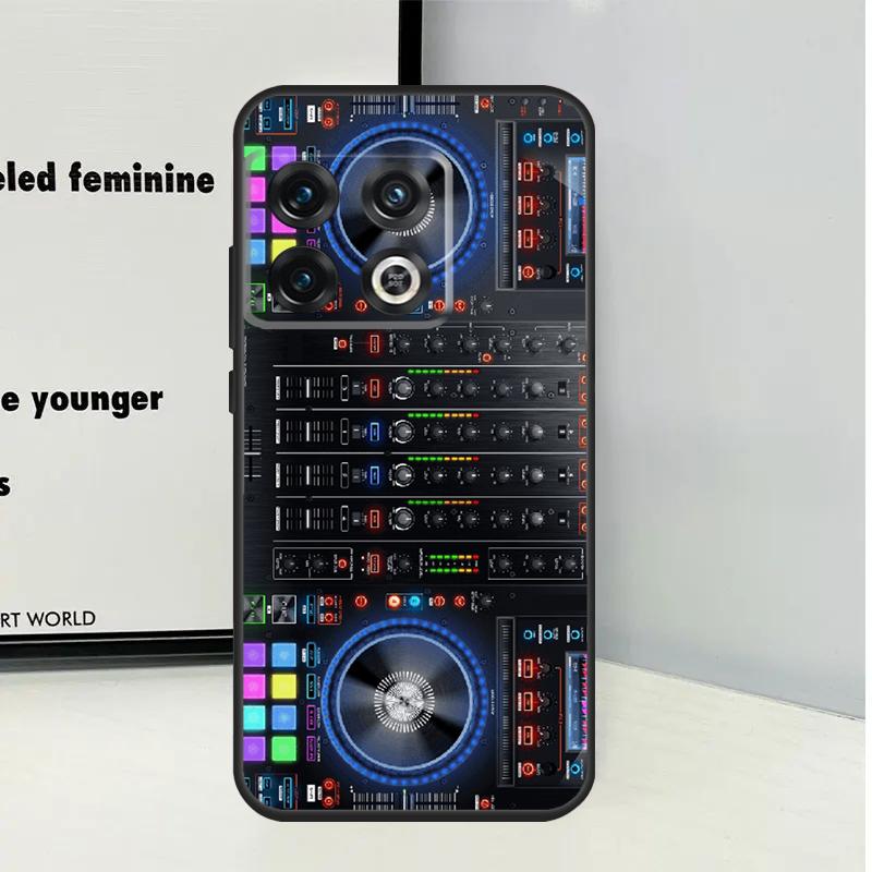 DJ Mixer Deck Controller For OnePlus Nord 5 CE 4 2 3 Lite N20 N30 Case For OnePlus 15R 13R 12R 13 12 11 10 Pro 10T 13T