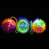 Decoration Elastic Glow Hair Ball Glowing Elastic Ball Toy Led Light Up Toy Glowing Hair Flash Ball