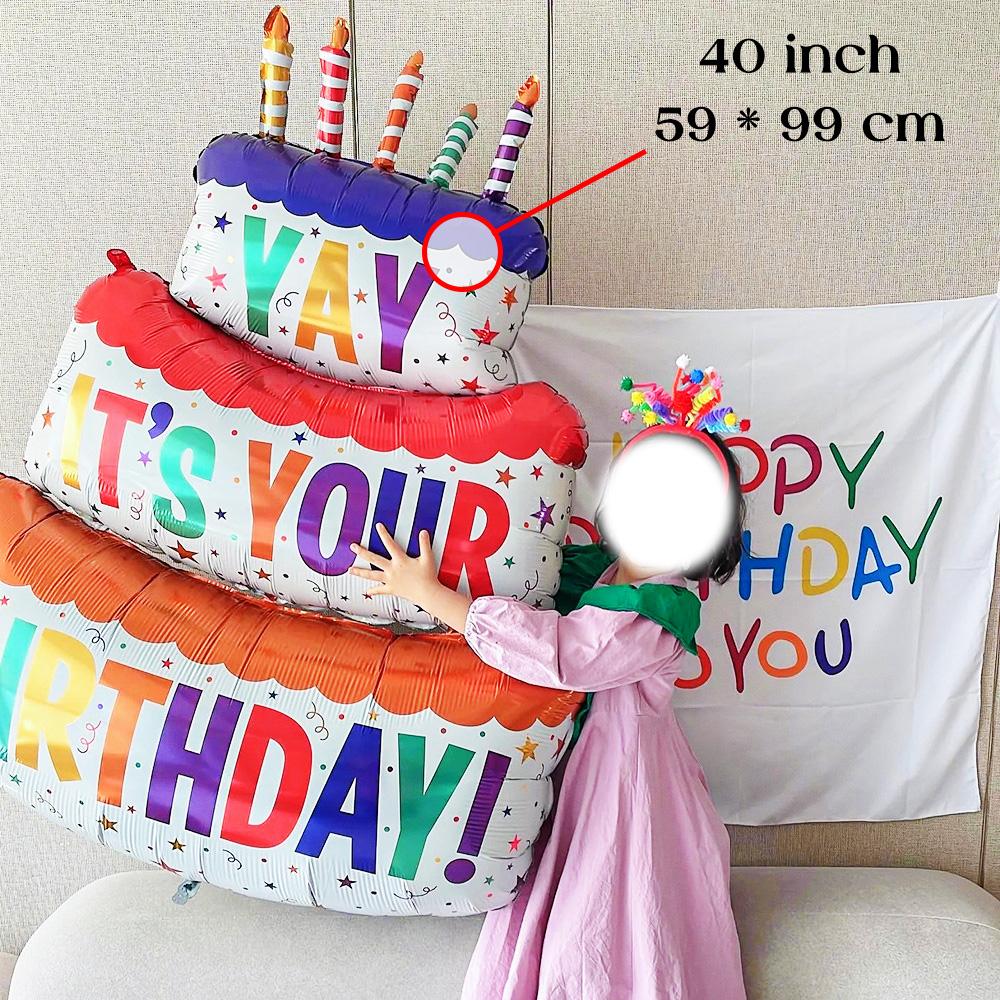 Sweet Donut Ice Cream Cake Foil Balloons Love Helium Balloon Baby Shower Birthday Party Decoration Kids Toy Digital Figure Globo