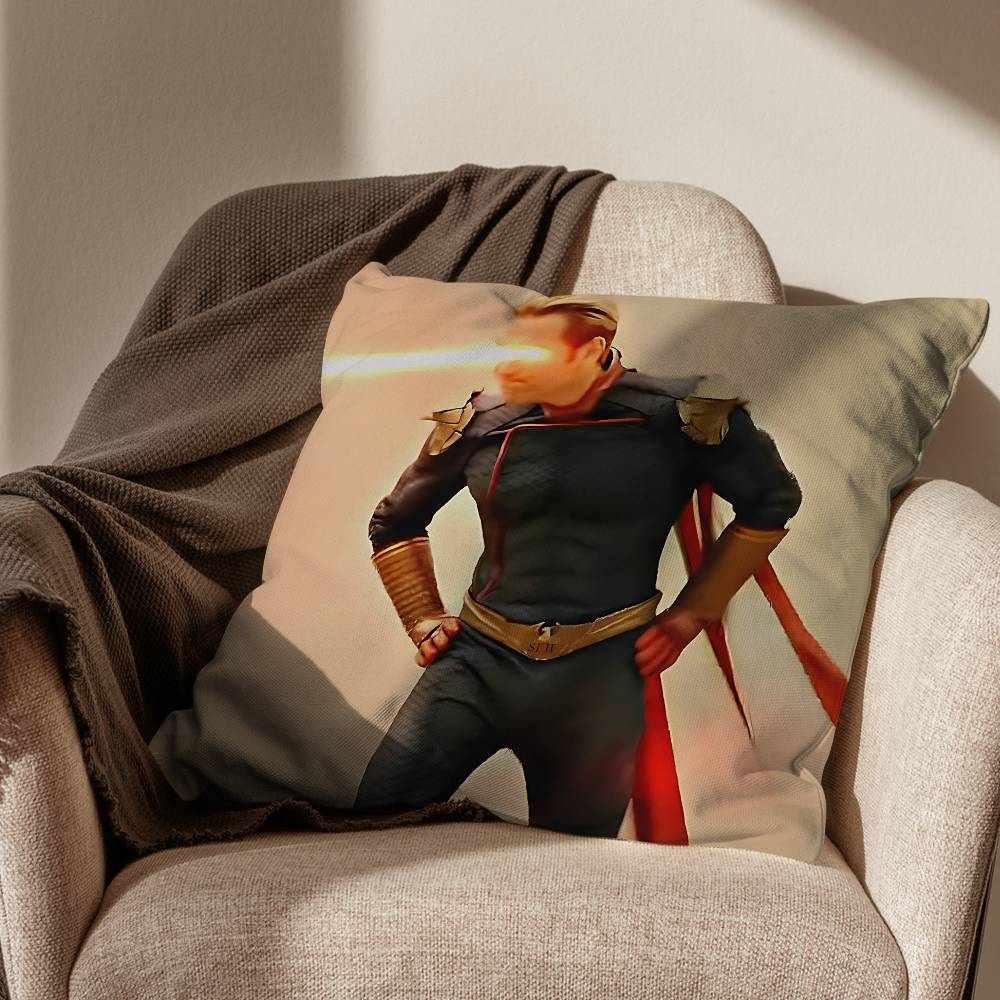 Billy Butcher Movie Homelander The Boys Pillow Case Pillow Case Living Room Sofa Cushion Cover Suitable For Home Bedroom Room