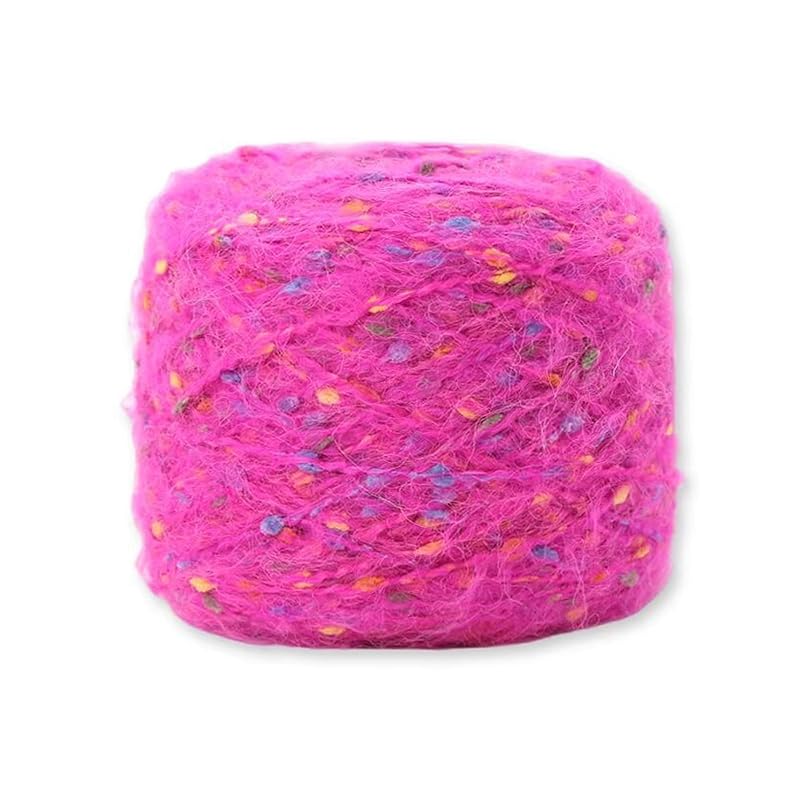 

CAPASTEC yarn pom pom wool mohair colorful knitting yarn knitting Very thick decoration 1 ball 100g Ko Tton Fluffy thick Weaving comfort 94% polyester