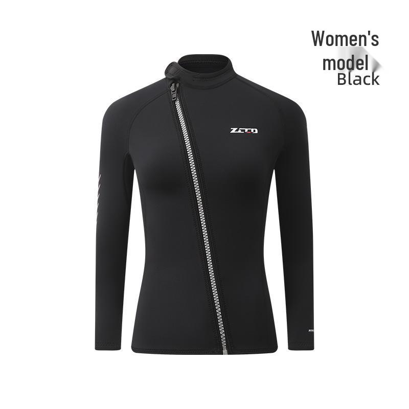 Unisex 3mm Wetsuit, Separate Cold-Protection Top and Pants for Snorkeling, Surfing, and Winter Swimming 3XL