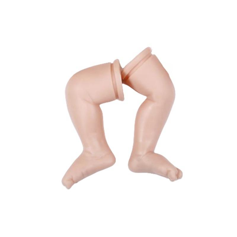 50 Cm Silicone Head Body and Limbs Raven Reborn Doll Kits Unpainted Newborn Doll Parts Blank Unfinished Doll Mold DIY Bebe Reborn Toy Doll Accessories