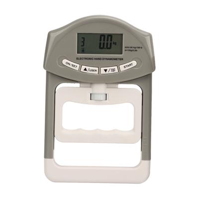 Digital Hand Dynamometer Grip Strength Measurement Meter Hand Grip Strength Tester Gray