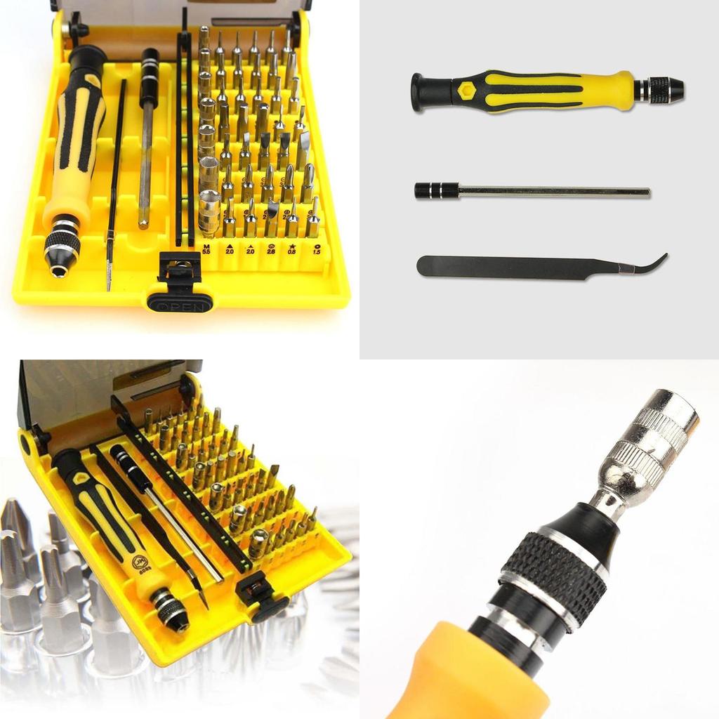 Vielseitiges 45-in-1 Torx Präzisionsschraubendreher-Set für Handy-Laptop-Reparatur
