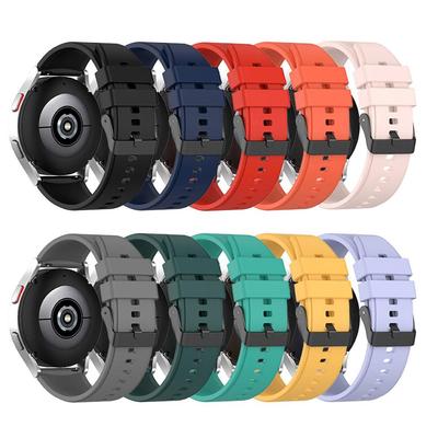 20mm 22mm silikonový řemínek pro Samsung Galaxy Watch 5/4/3 Active 2 Gear S3 Smart Watch řemínek pro Huawei Watch 4 GT2/GT3 Pro
