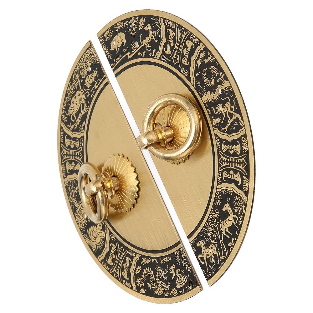 With Screws Double Cabinet Pulls Brass Furniture Handles Antique Cabinet Handles Shoe Cabinet