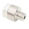 Oil Pressure Gauge Adapter 1 8in NPT Male To M10x1.0 Female for Oil Fuel Water Pressure Temperature Gauge Take Off