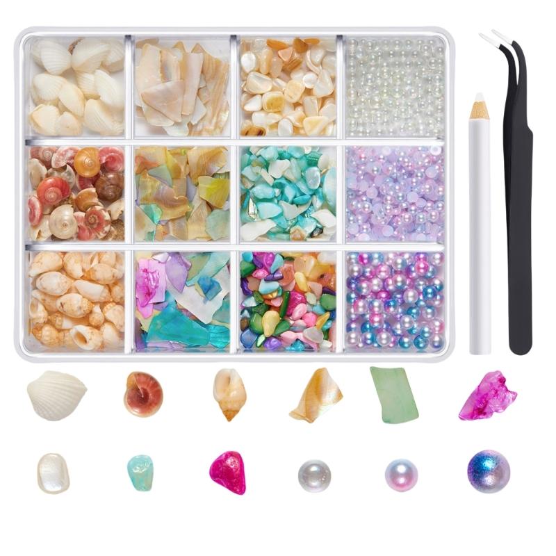 1Box 3D Butterfly Nails Charm for Women Mixed Ribbon Resin Nails Art Rhinestones Crafts Nails Supplies Embellishment