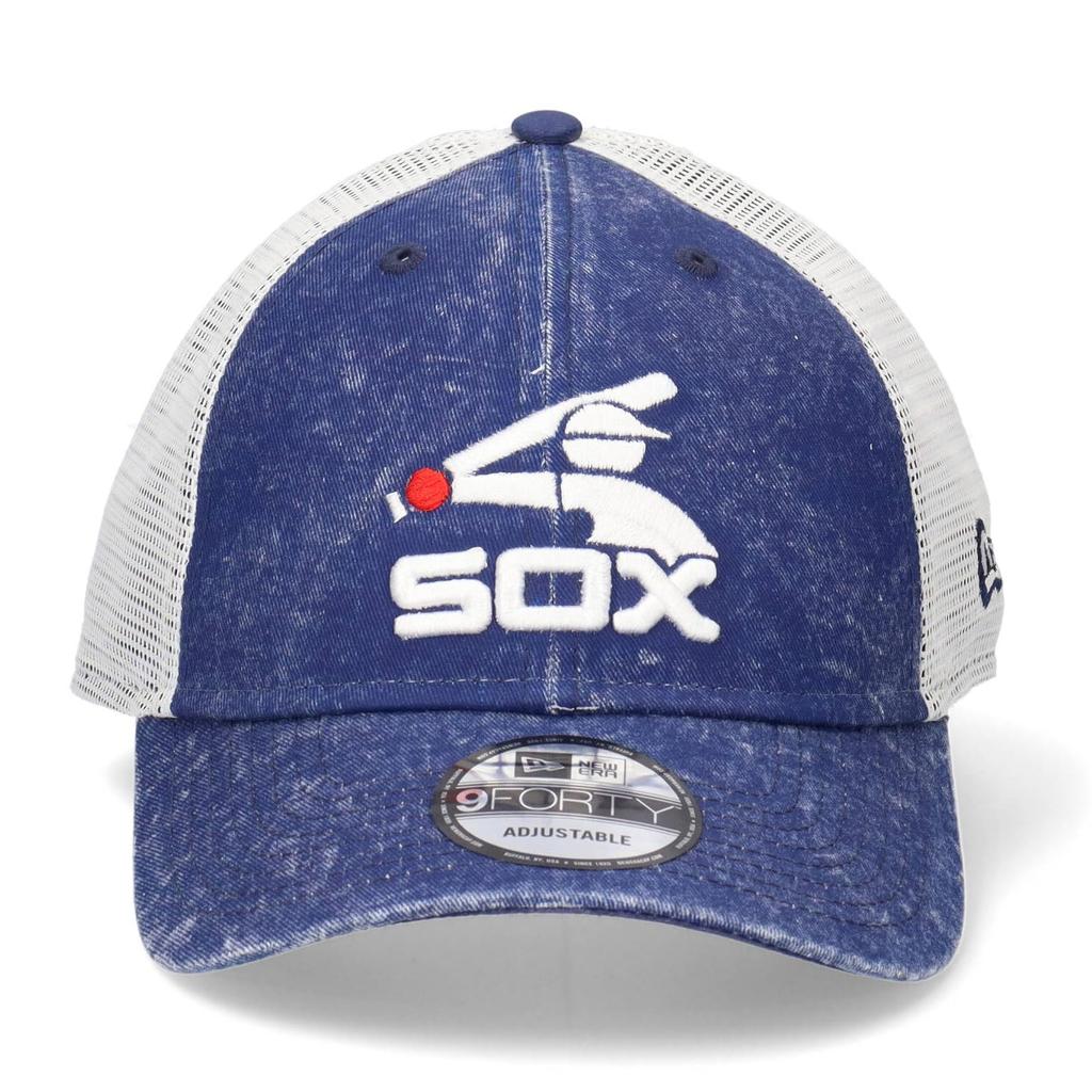 [New Era] 9FORTY Cooperstown Chicago White Sox Mesh Cap 940 COOPERSTOWN MESH CAP [Used]