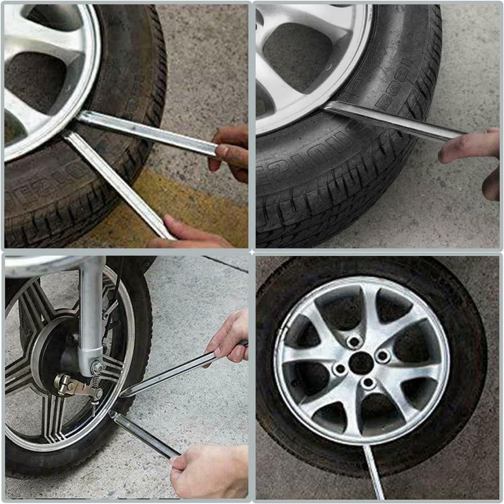 Tire Lever, Tire Replacement Tool, Tire Repair Tool, Lever Bar Set, Rim Lifter, Tire