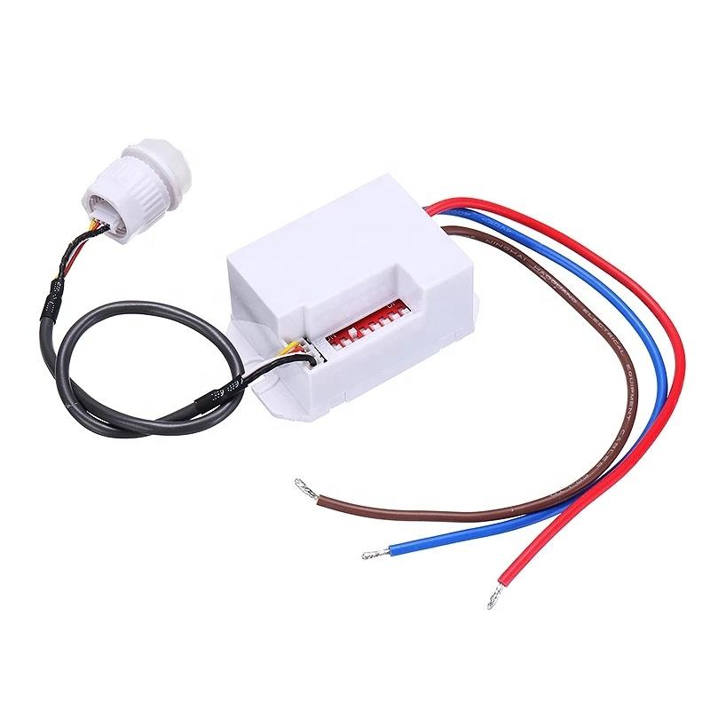 360 Degree Mini Recessed PIR Sensor Detector Ceiling Occupancy Motion Light Switch AC110-240V