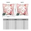Anime Nagito Komaeda Pillowcases Retro Trendy Pillow Case For Living Room Sofa Square Pillow Cover