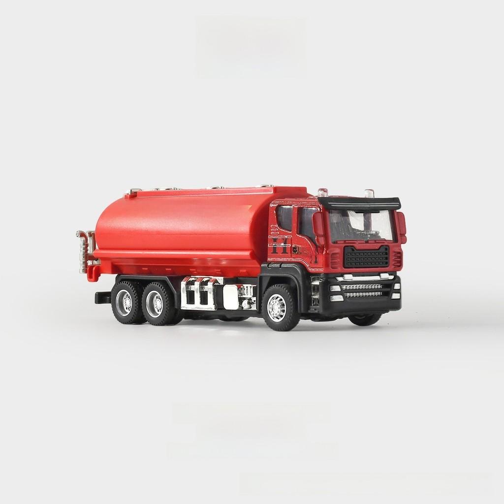 Alloy Waste Disposal Truck Inertia Engineering Vehicle For Kids Educational Play