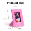 Rivet Instant Camera Photo Frame Desktop Decor Card Display Stand for Polaroid/Fujifilm Instax