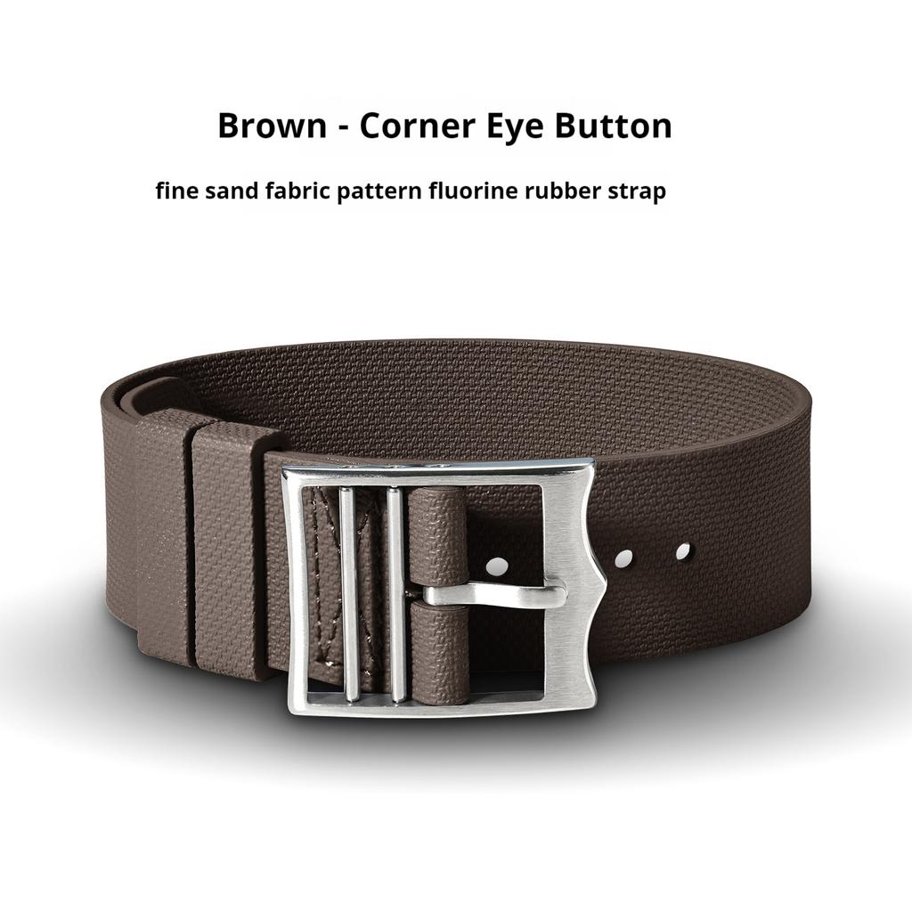 20mm 21mm 22mm FKM Universal Fluororubber Watch Strap For Tudor BlackBay Omega Seamaster IWC Longines Rolex Belt Watch Band