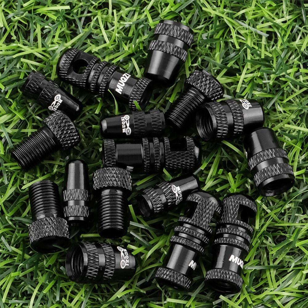 Strong Sealing Tubeless Tire Valve Cap Set CNC Presta/Schrader Tire Valve Cap  Bike Tire