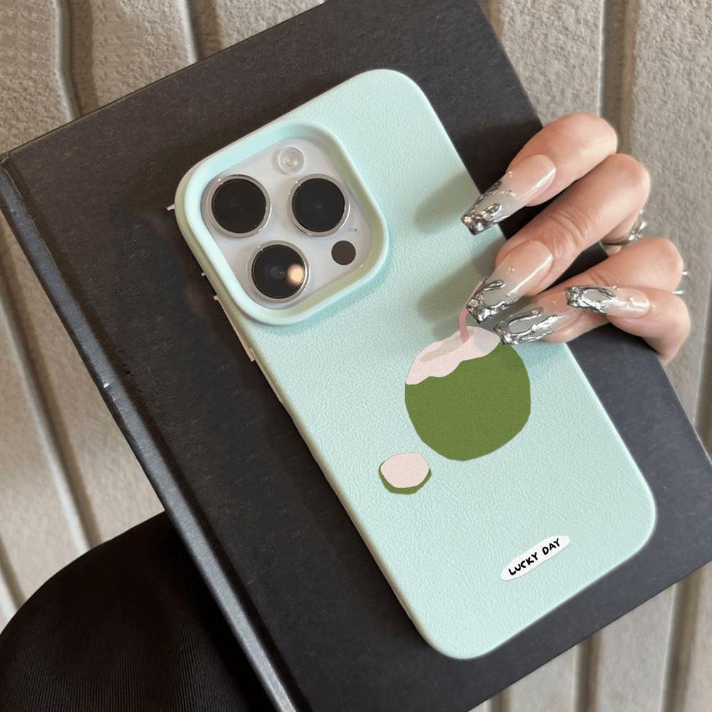 Phone Case for iPhone 11 13 Case iPhone 12 14 15 16 Pro Max 12 Pro 15 Plus Leather Painted Waterproof Drop-proof and Wear-resistant Cartoon