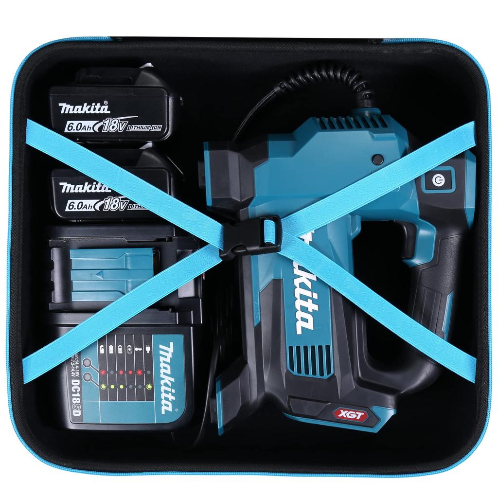 Aenllosi Aufbewahrungskoffer Kompatibel mit Makita Akku-Luftpumpe MP181DZ/MP001GZ (Nur Fall)