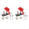 Mrbf Terminal Fuse Block Dual Studs 58V Compact Premium Practical, Dustproof, Portable Mount