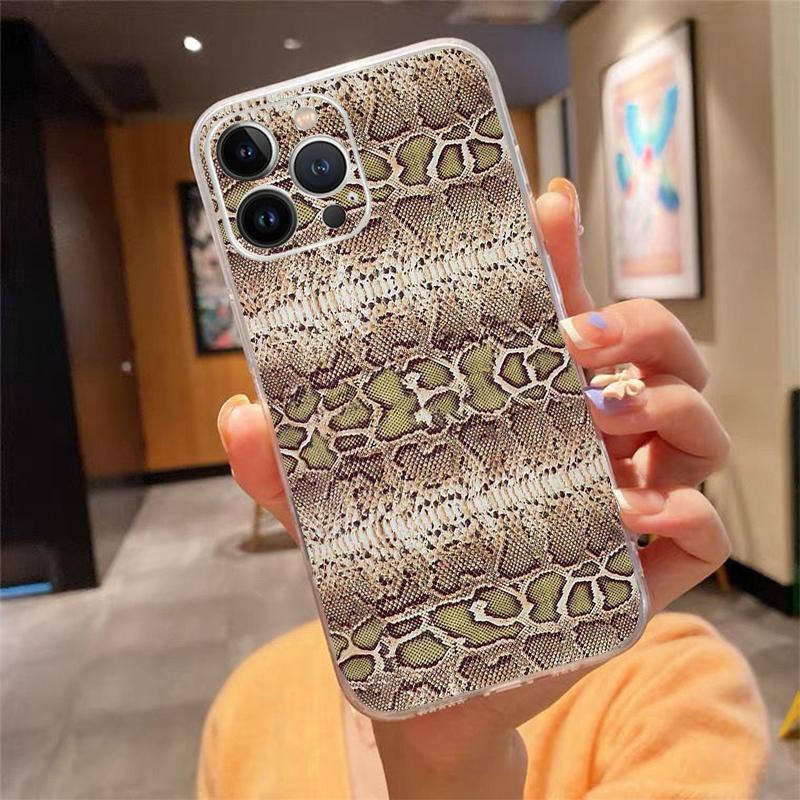 Phone Case For Iphone 17 Air 17 Pro Max 16 15 14 13 Pro Max 15 16 Pro 15Plus Snake