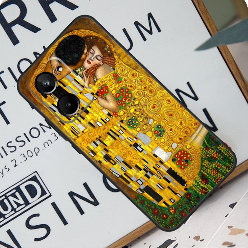 Gustav Klimt For Realme 12 Pro Plus 9 10 11 GT5 C51 C31 C67 C55 C53 C35 C33 C30 C21Y C25s GT Neo 6 Case