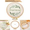 Hand Embroidery Hoop Wooden Circle Frame for Cross Stitch Embroider Needle Arts DIY Tool