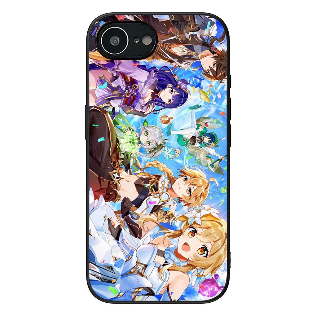 Phone Cover for Samsung Galaxy Note 20 9 8 S8 S10 S9 Plus A54 A33 A21S A31 M21 S10E A17 Case Zhong Li Genshins HuTao Xiao Impact