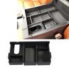 For Tundra 2007-19 Car Center Console Storage Tray Armrest Box Automobile Interior Hidden Organizer Auto Accessories