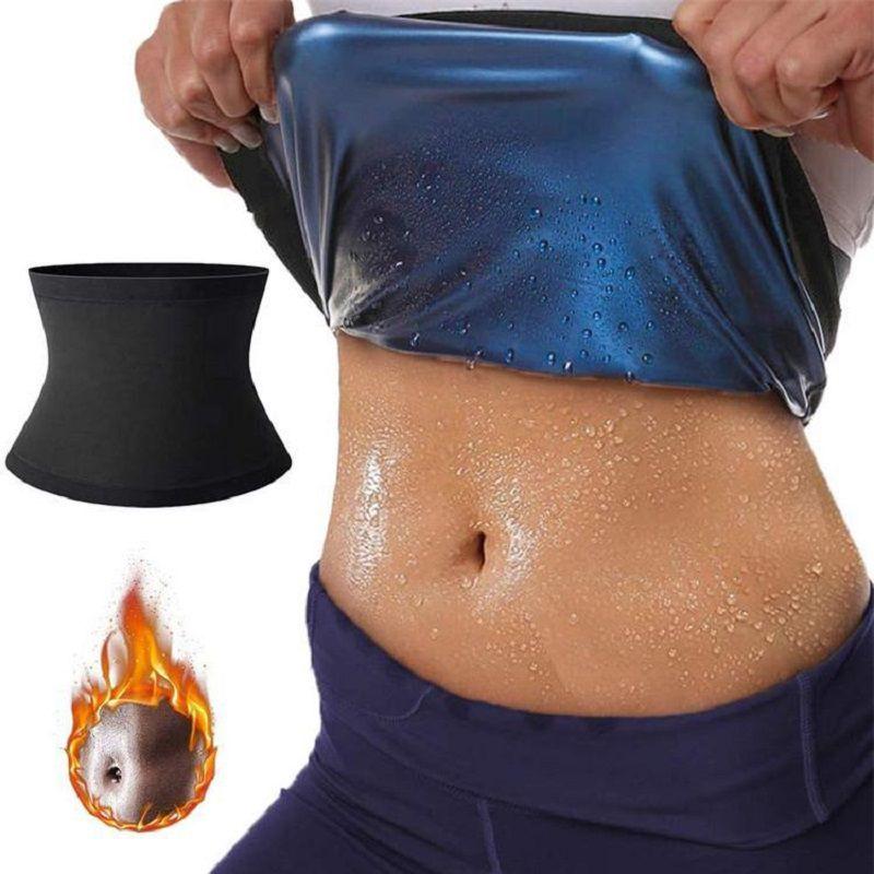 Women Sweat Sauna Waist Trainer With Scientific Design For Shaping And Slimming