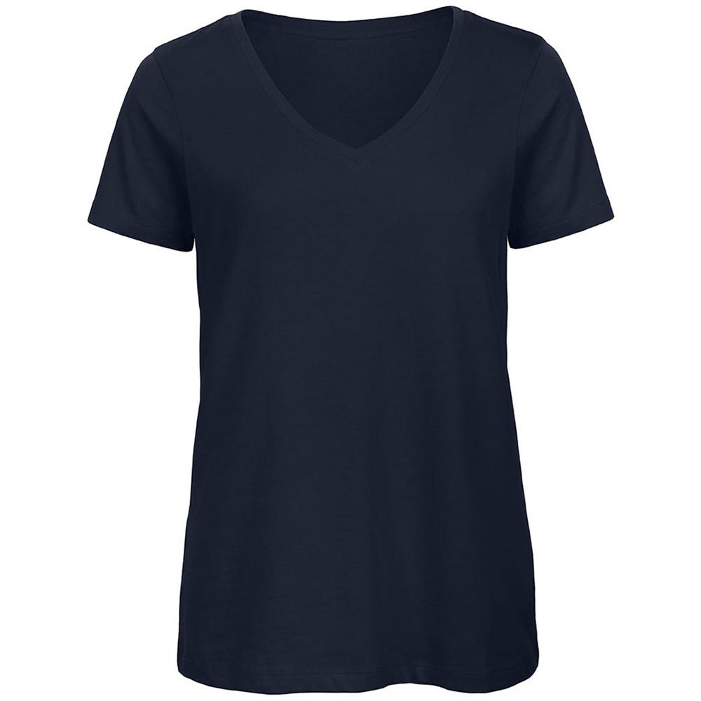 B&C Womens/Ladies Favourite Organic Cotton V-Neck T-Shirt