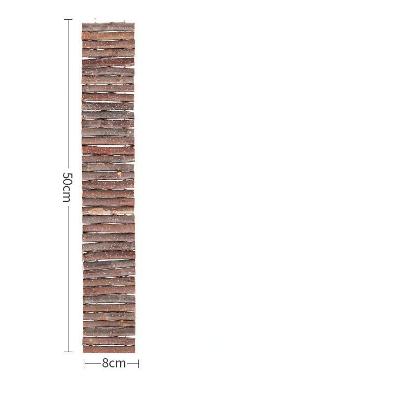 Wooden Hamster Ladder Bird Ladder Climbing Ropeway Pet Training Parrot Boardwalk Parrot Bird Toy Long Climbing Ladder 50cm