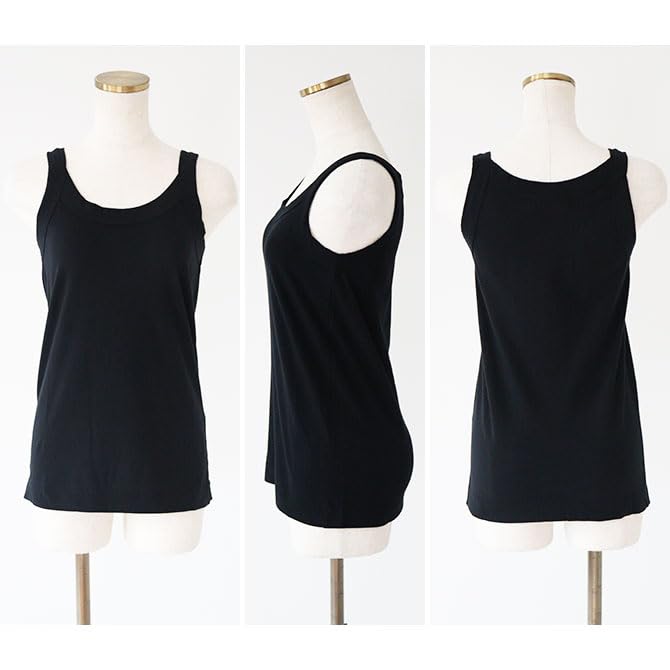 Homspun Cotton Camisole 6444 Women's (Black)