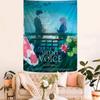 A Silent Voice Cartoon Tapestry Wall Hanging Decoration Household Home Decor