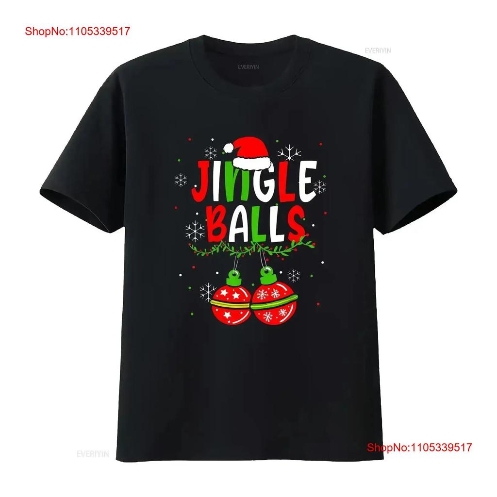 Jingle Balls Tinsel Tits Funny Matching Couple Chestnuts T Shirt Vintage Washed Stretched Desig