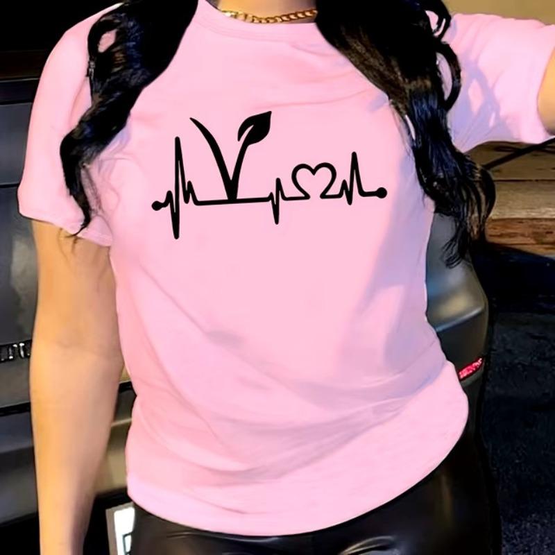 Fashion High Quality T-shirt Loose Sports Oversized Women's Couple Outfit 3D Printing Short Sleeved T-shirt Top