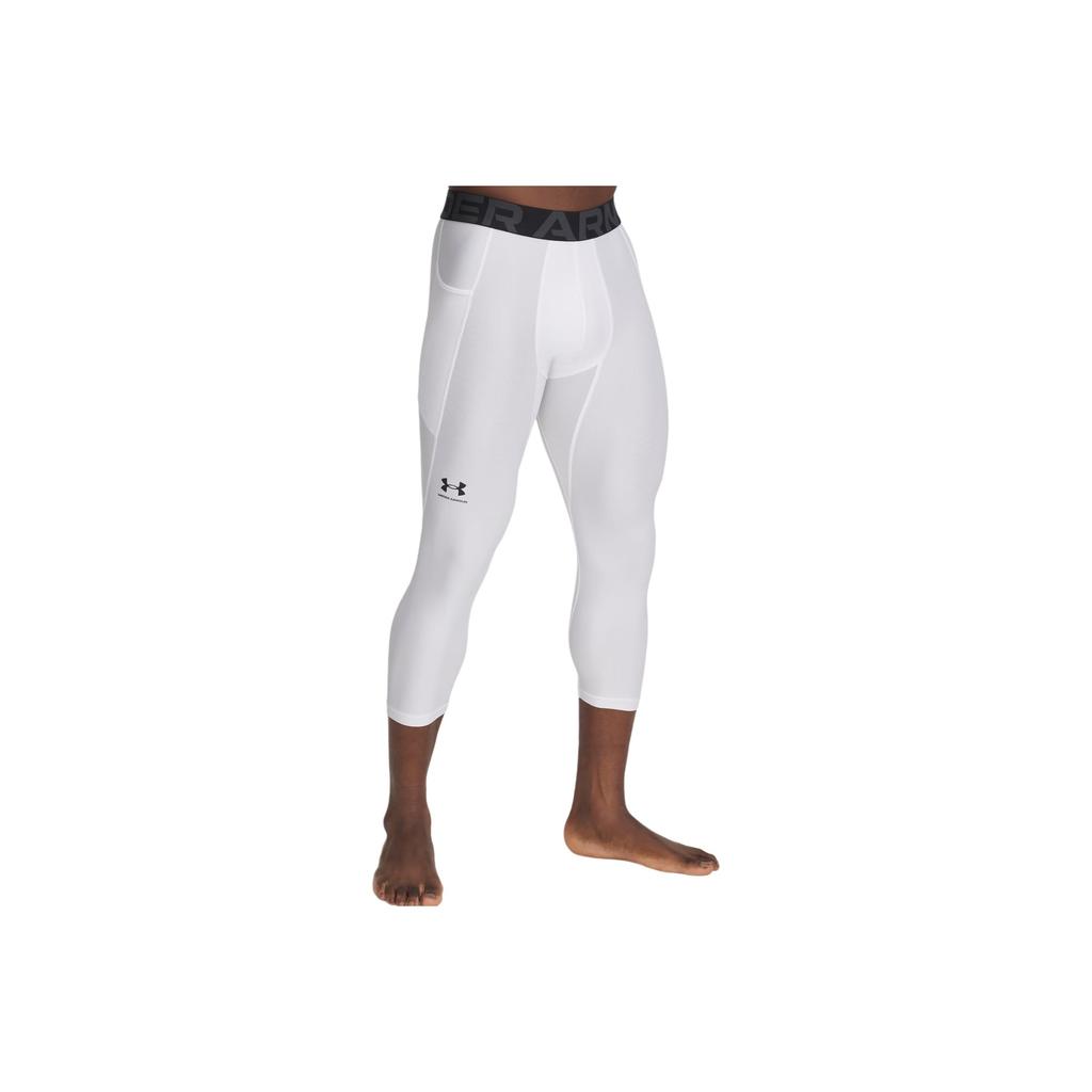 Under Armour HeatGear Comfortable Versatile Simple Fashion Solid Color Sports Long Pants Men bottoms 1361588-101