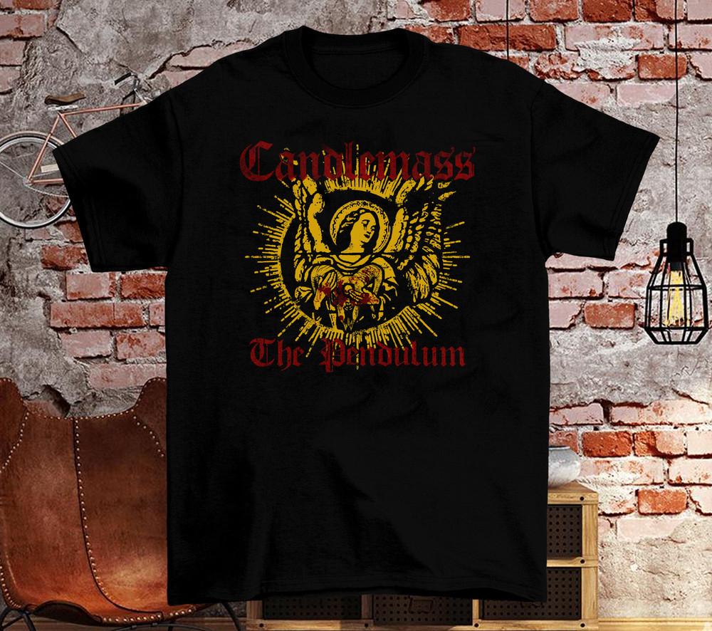 НОВИНКА The Pendulum - CANDLEMASS Черная футболка с коротким рукавом Все размеры AG2285 Унисекс XXXL