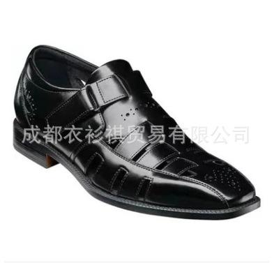 New European And American Men'S Summer Hollow Casual Business Sandals Fashion Beach Shoes