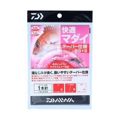 Daiwa Rahat Kırmızı Konik Dişli 1 Kanca Spesifikasyon SS+S Hayır. 9-3.5-No.7-10m