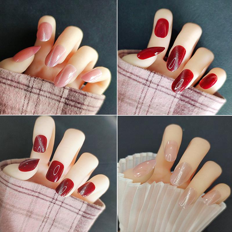 

Cat Eye Reusable Nail Patches - Removable & Wearable Whitening Nail Pieces