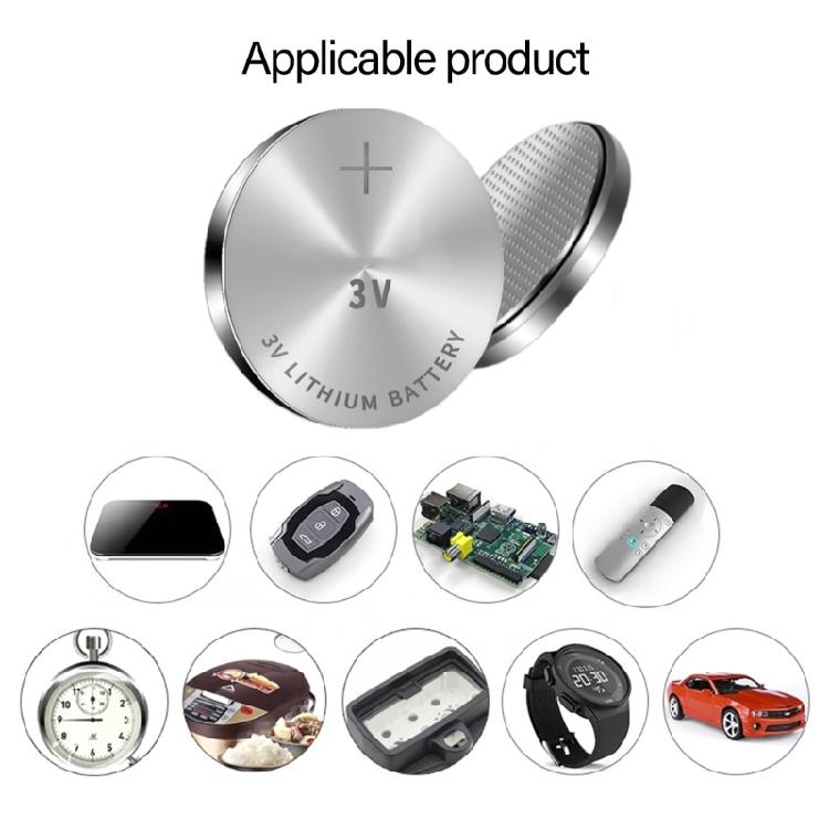 CR2032 Batteries Button Cell Batteries CR2032 3V Durability Power Sources Battery For Environmentally Consciously Users