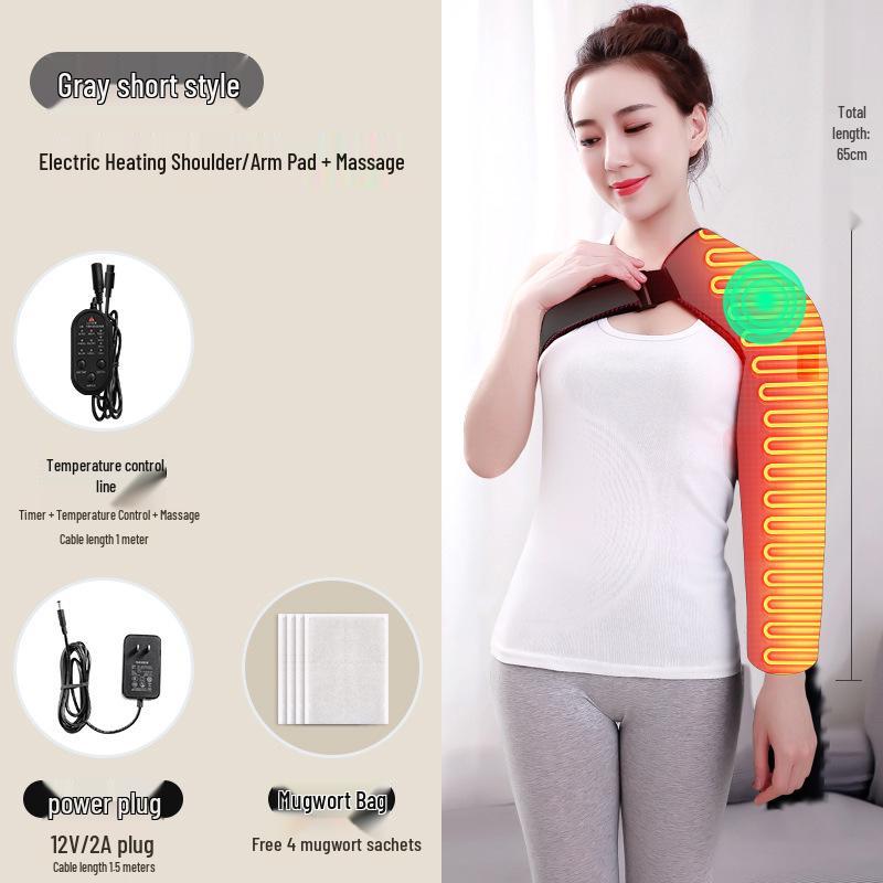 Rechargeable Electric Heating Massager for Shoulder Joint Therapy and Cold Protection