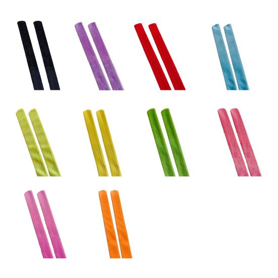 2 ks Plyšový náramek Automatická adsorpce Barevný náramek Prstenovitý náramek Hračka pro úlevu od stresu DIY Zapínací hračka Náramek