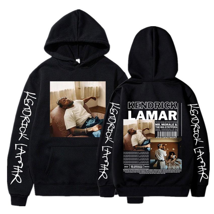 Rapper Kendrick Lamar Good Kid Hoodie Men Women's Hip Hop Rap Style Music Album Hoodies Sweatshirts Oversized Fashion Streetwear